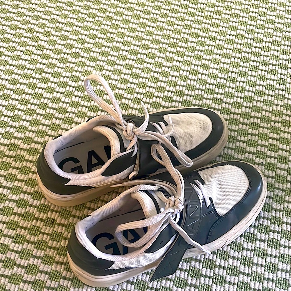 GANNI sneakers! Size 39! Worn but in great shape.